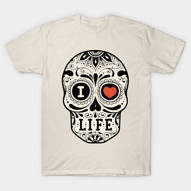 I Love Life T-Shirt by enkeldika2